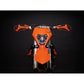 Mx Air Handguards Orange/Black