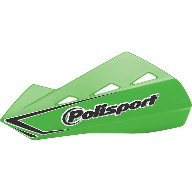 Polisport Qwest Handguards W/Plastic Mounting Kit Green 05