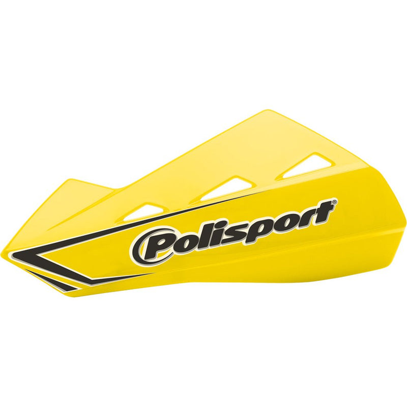 Polisport Qwest Handguards W/Plastic Mounting Kit Yellow Rm 01