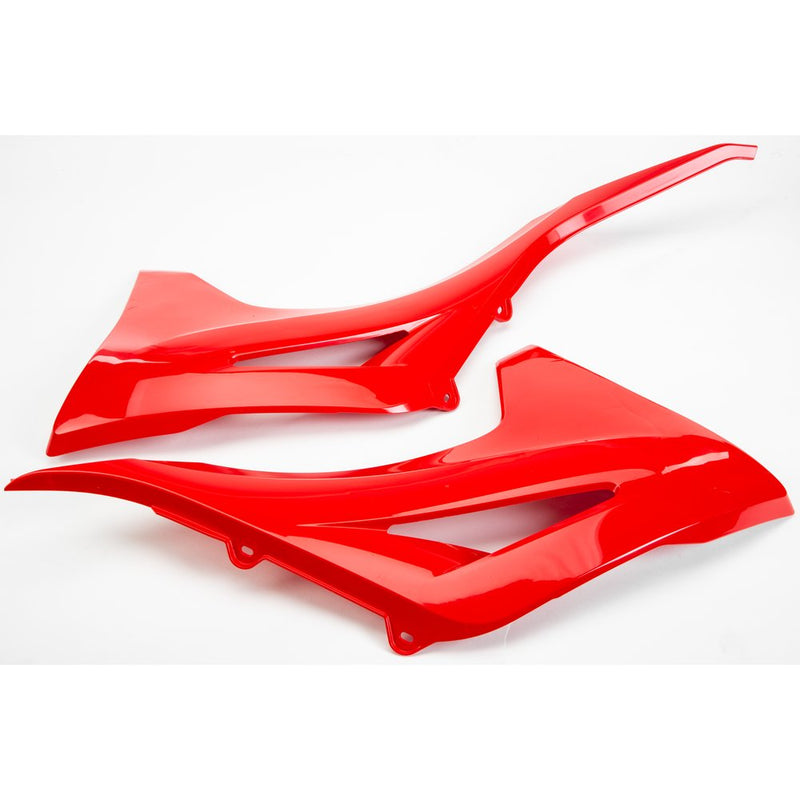 Polisport Radiator Scoops Red Gas