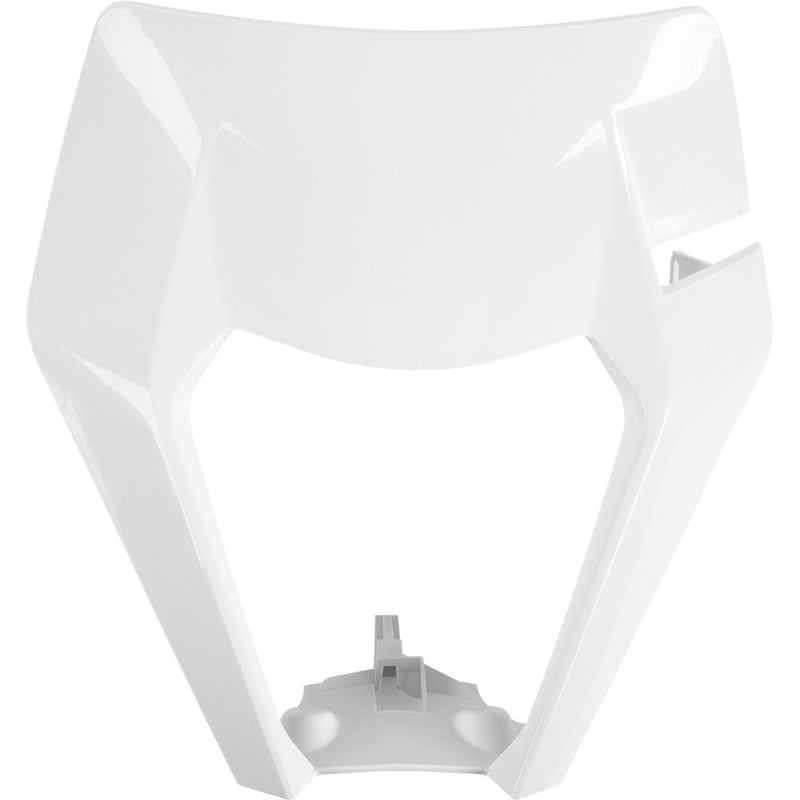 Polisport Headlight Mask Ktm White