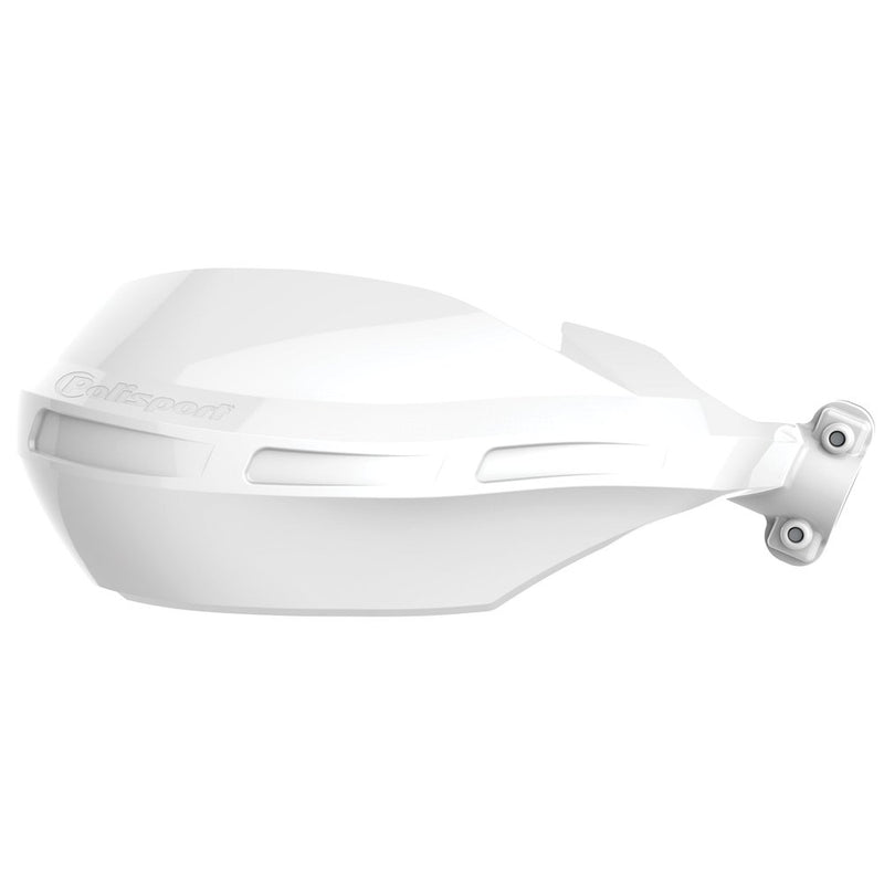 Polisport Nomad Handguard With Universal Mount Kit White