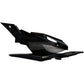 Side Number Plate Black