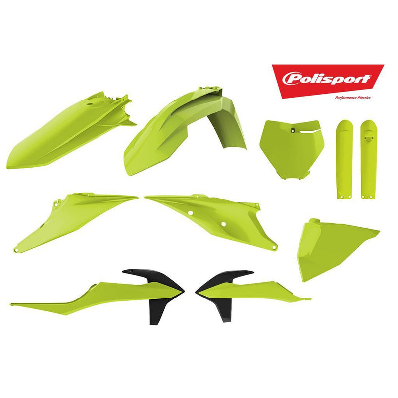 Polisport Plastic Body Kit Flo Yellow