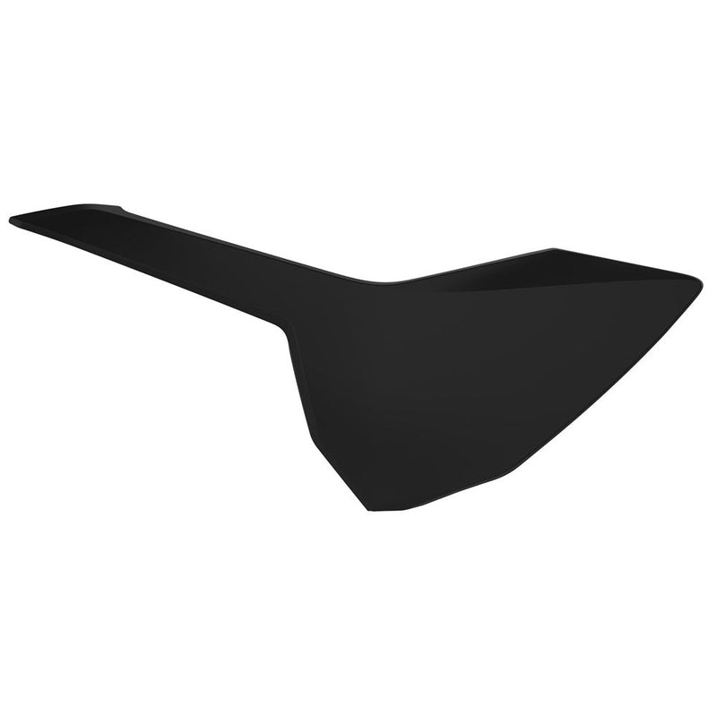Polisport Side Number Plate Black