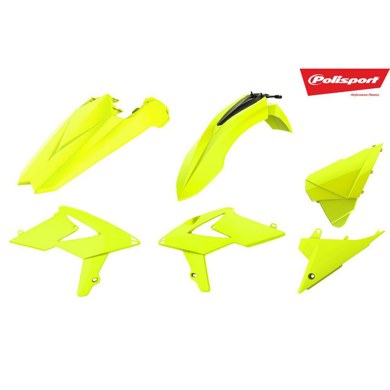Polisport Plastic Body Kit Flo Yellow