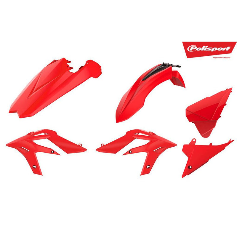 Polisport Plastic Body Kit Red