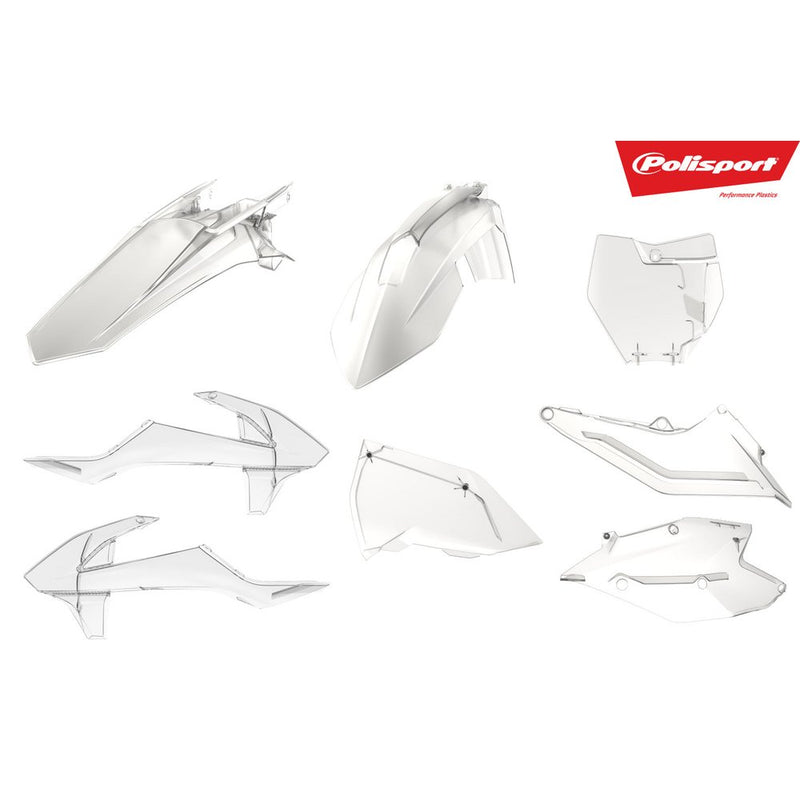 Polisport Plastic Body Kit Clear