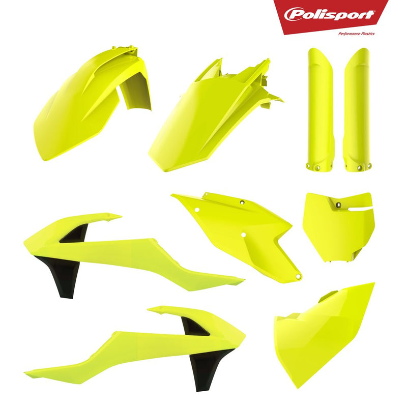 Polisport Plastic Body Kit Flo Yellow