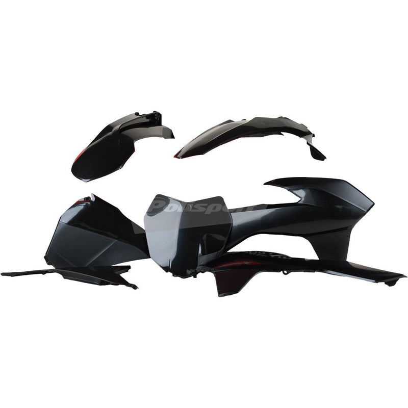Polisport Plastic Body Kit Black