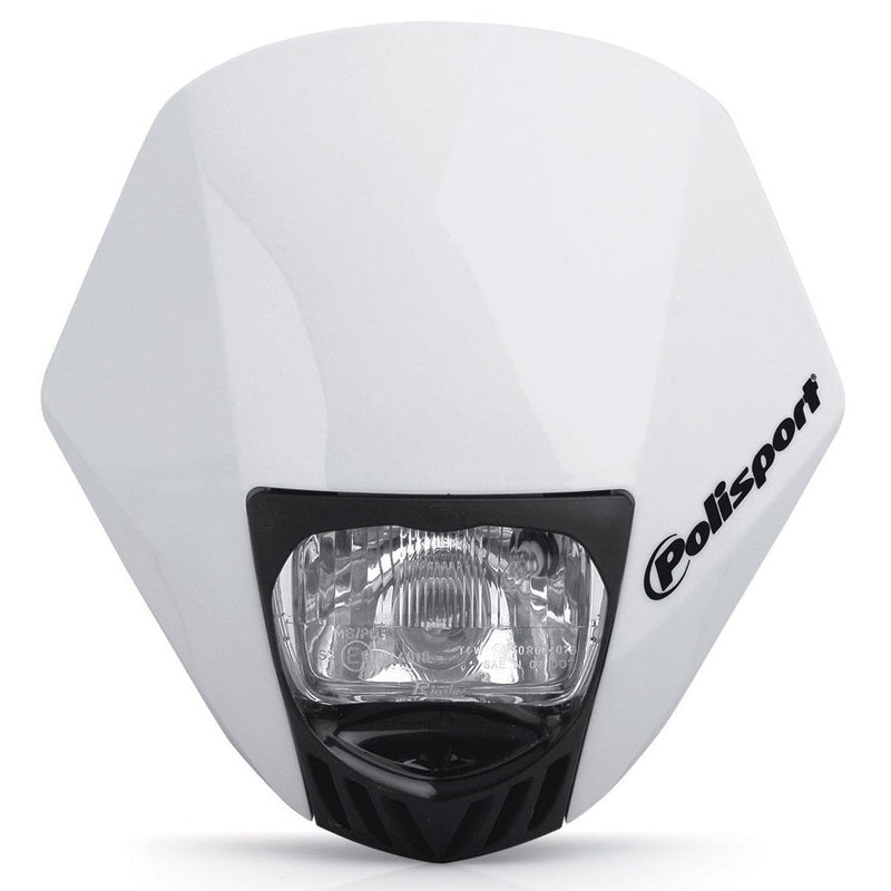 Polisport Halogen Headlights White