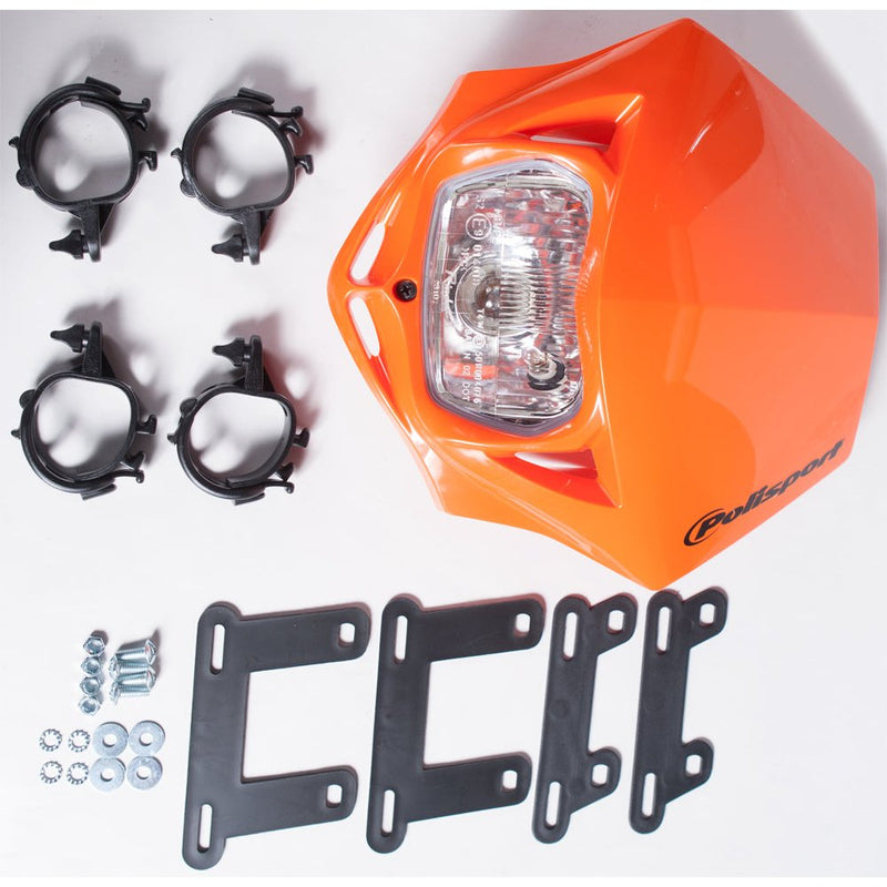 Polisport Mmx Headlight Orange