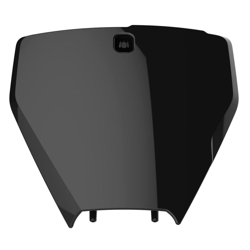 Polisport Front Number Plate Black