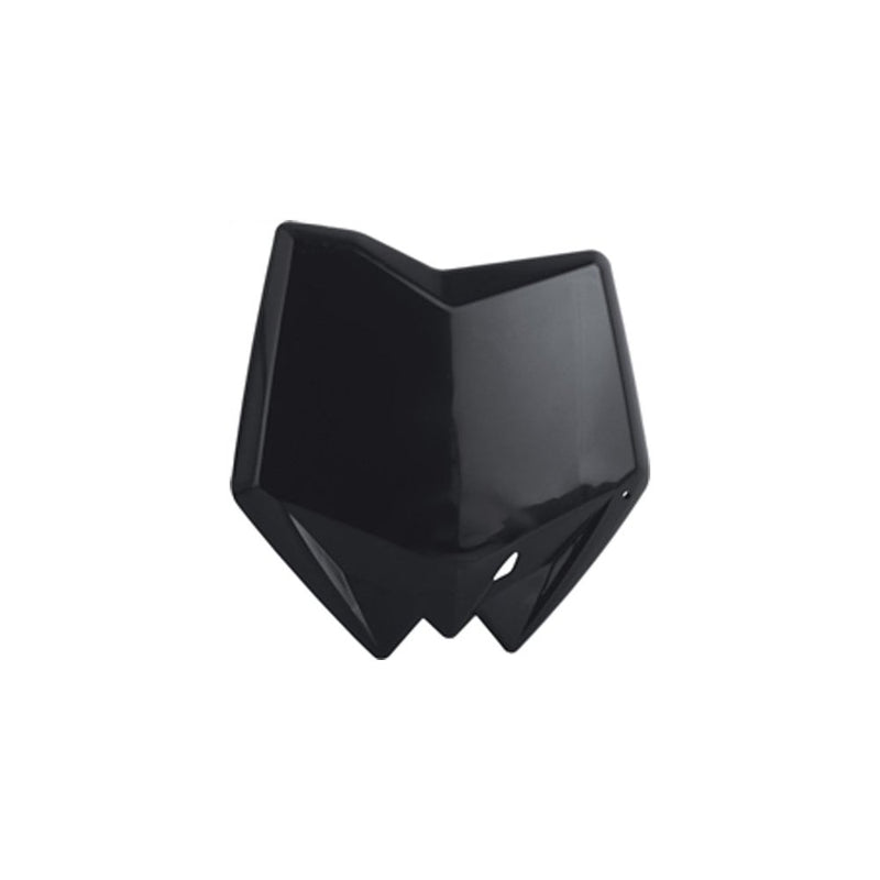 Polisport Front Number Plate Black
