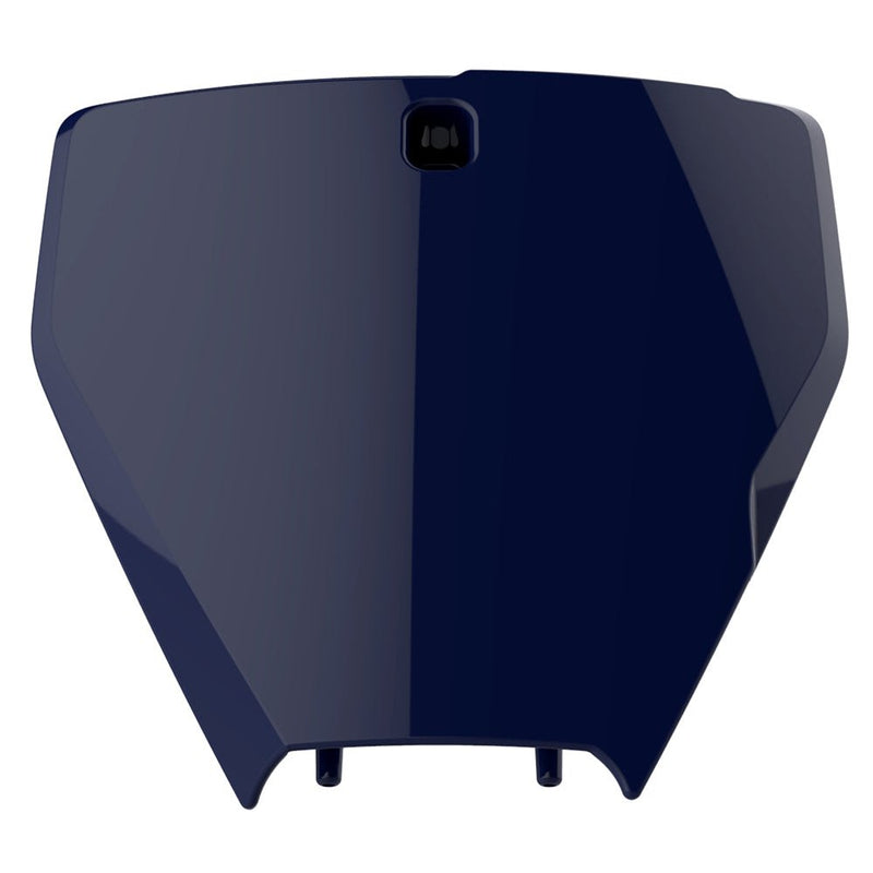 Polisport Front Number Plate Blue