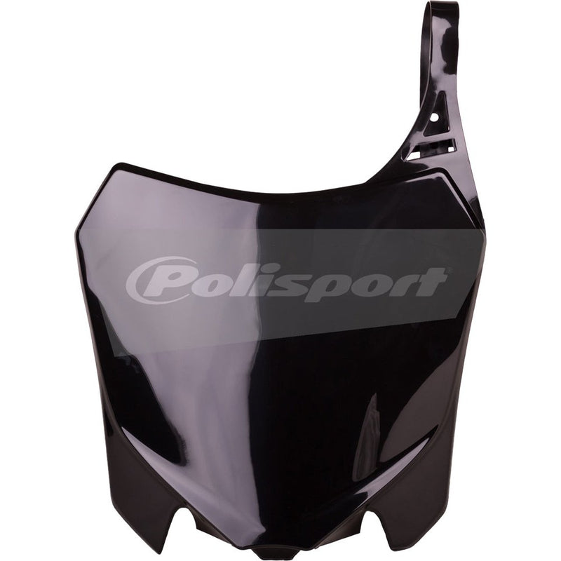 Polisport Number Plate Black