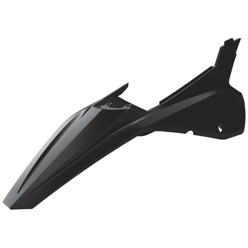 Polisport Rear Fender + Side Panels Black Beta