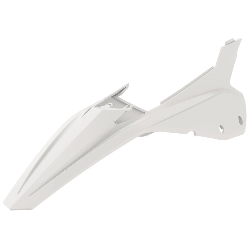 Polisport Rear Fender + Side Panels White Beta