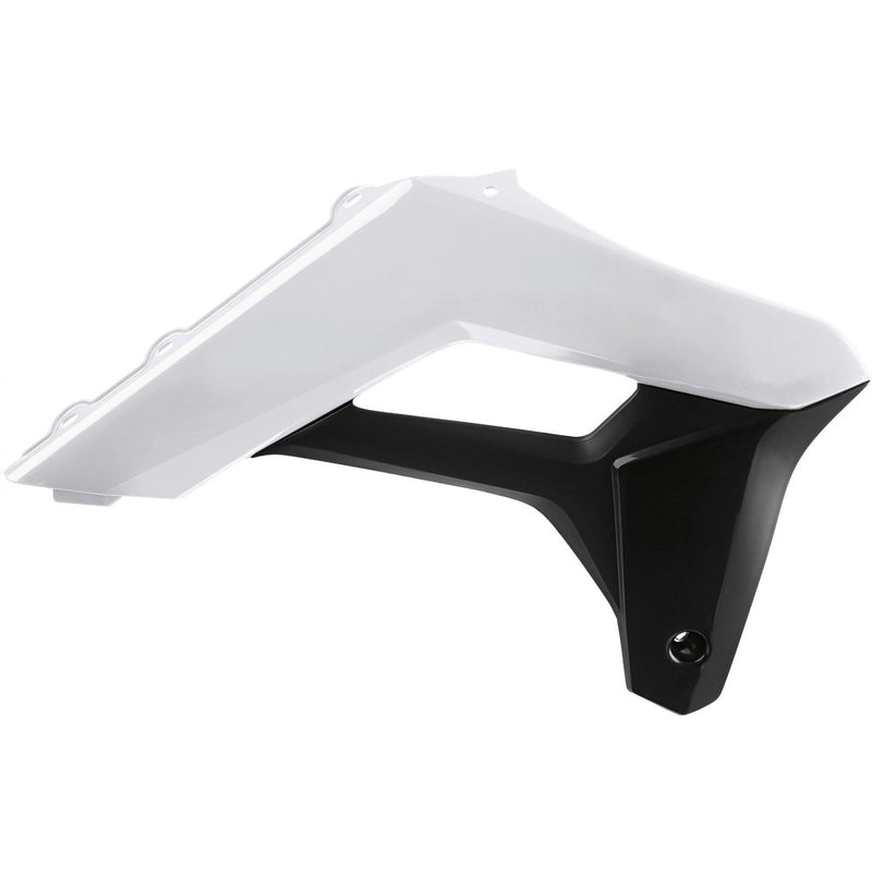 Polisport Radiator Scoops White/Black Sherco
