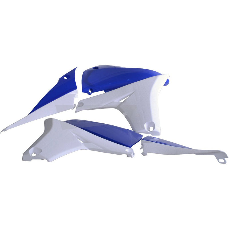 Polisport Radiator Shroud Blue/White