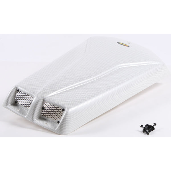 Dual Vent Scoop (White Carbon)