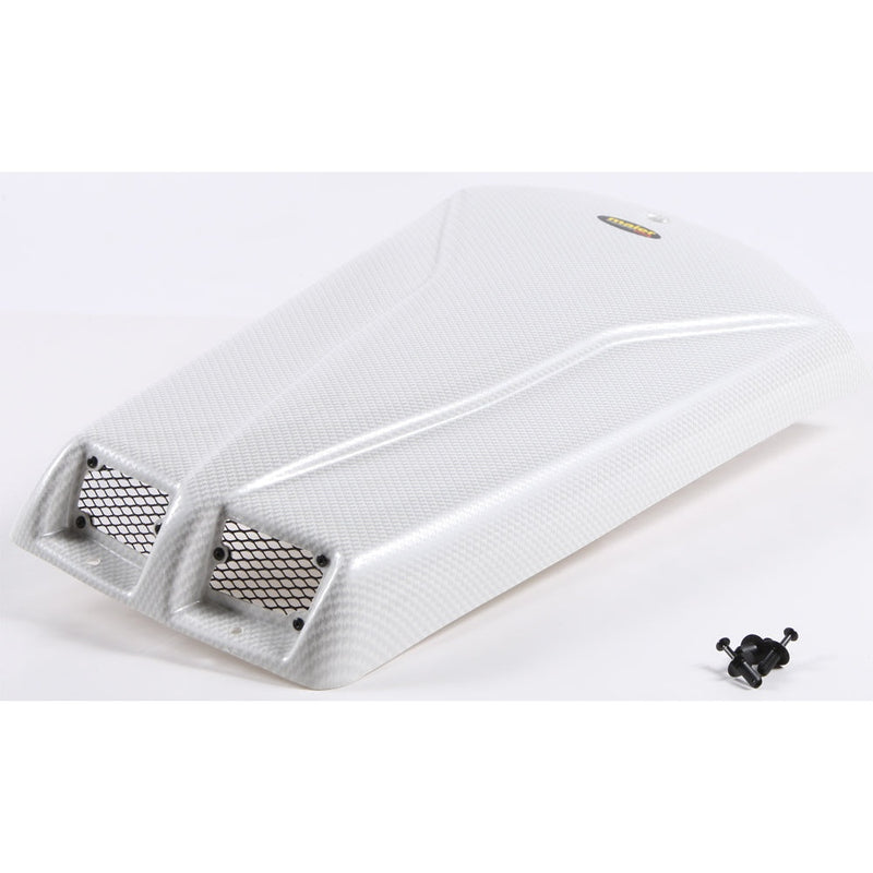 Dual Vent Scoop (White Carbon)