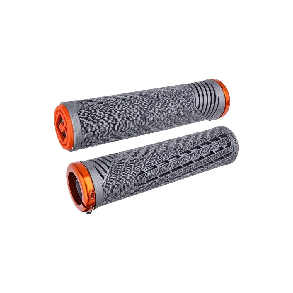 Cf11 V2.1 Bmx Grips Lnyx Gray/Orange W/Orange