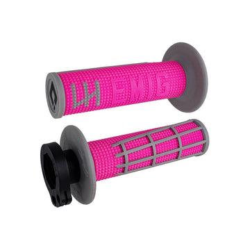 Emig 2.0   V2 Lock On Grip Pink/Grey