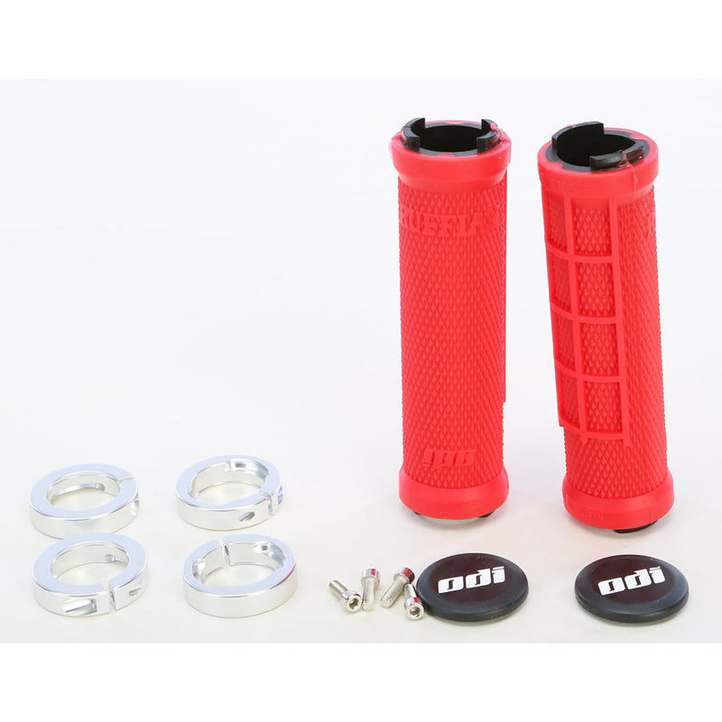 Ruffian Half Waffle Clamp Red/Silver