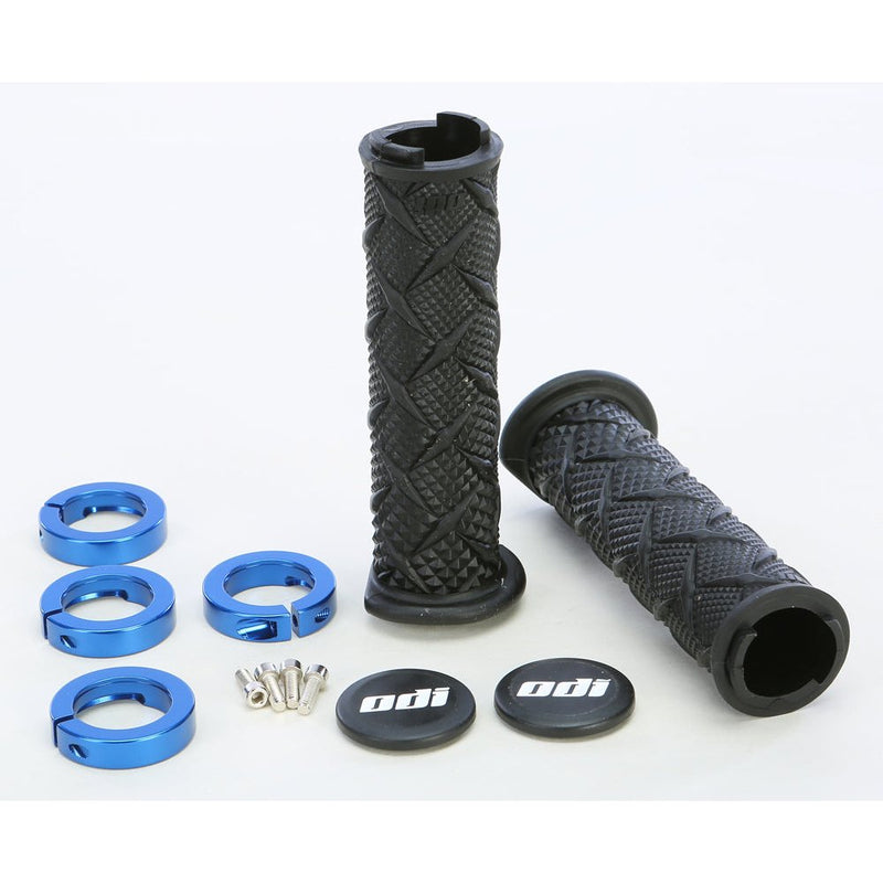 Atv X Treme Lockon Grip Black/Blue