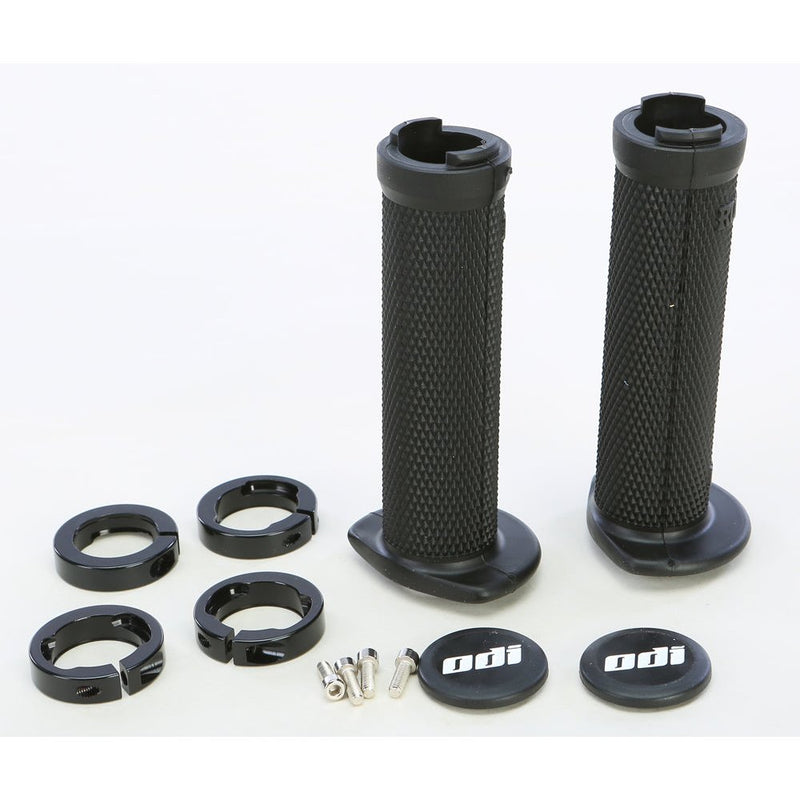 Atv Ruffian Lockon Grip 130mm Black/Black