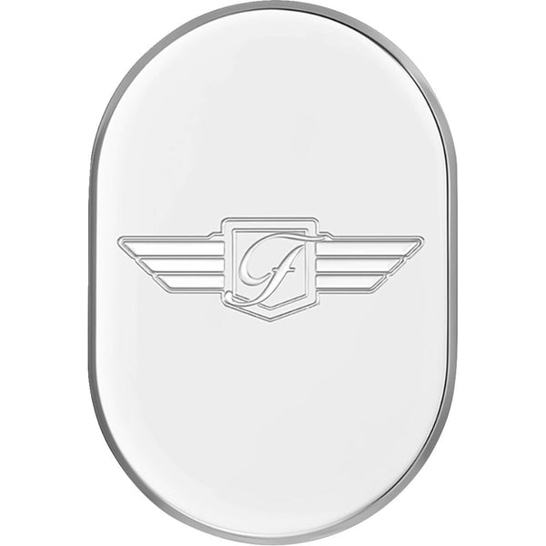 Figurati Designs Antenna Cover - Right Rear Fender - FD Logo - Polished Stainless Steel FD-01-AC-SS-RT