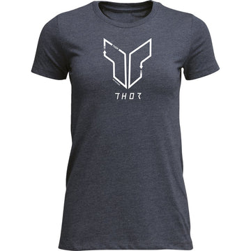 THOR Women's Trax T-Shirt - Navy - Small 3031-4304