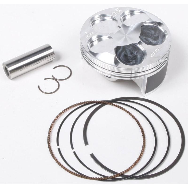Piston Kit Hc Forged Sngl Ring 76.95/Std 13.9:1 Yam