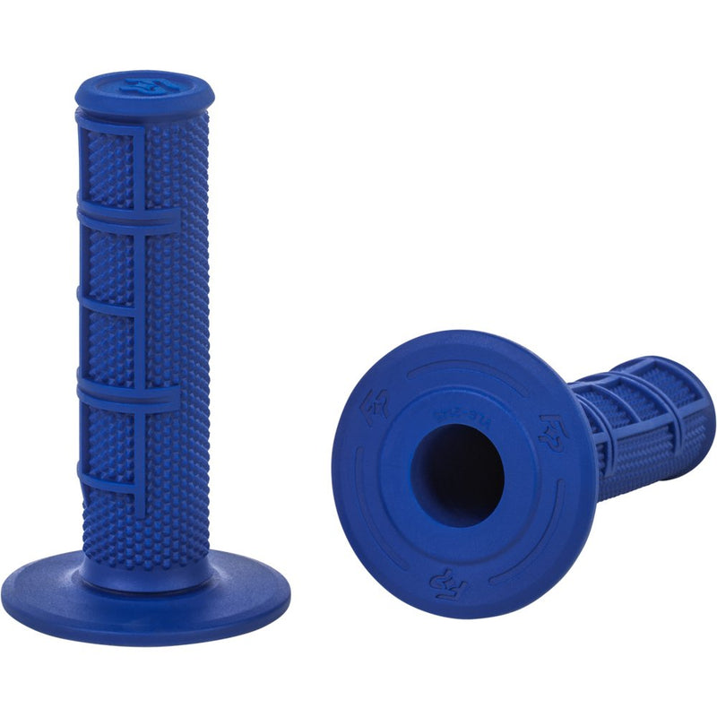 Fire Power Control Mx Standard Grips Blue Half Waffle