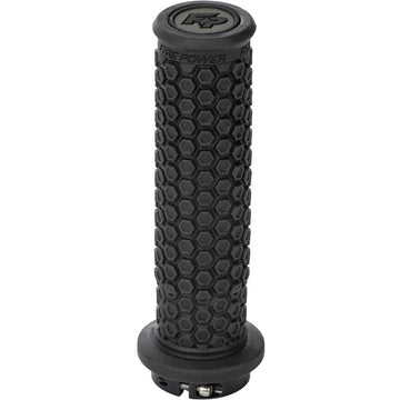 Control Mx Lock On Grips Black   No Waffle