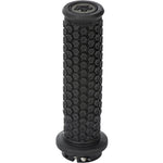 Fire Power Control Mx Lock On Grips Black   No Waffle