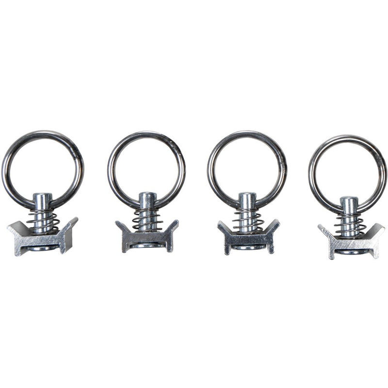 Fire Power L Track Quick Release Connects 1.25" Eyelet 4/Pk