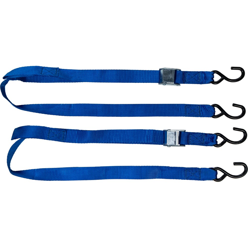 1.5" X 6' Tie Down Soft Tie Blue 2/Pk
