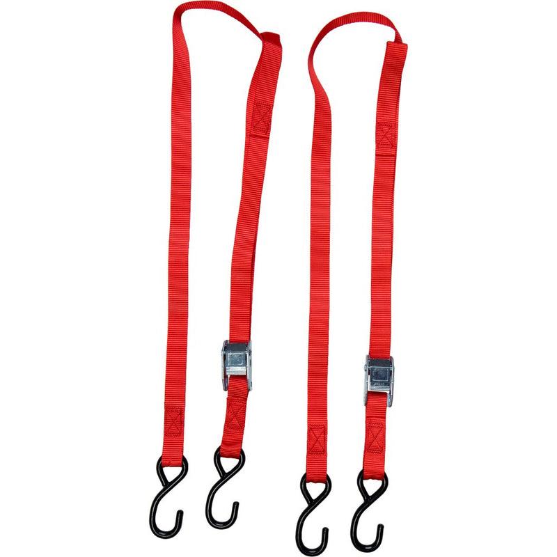 Fire Power 1" X 6' Tie Down Soft Tie Red 2/Pk