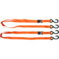 1" X 6' Tie Down Soft Tie Orange 2/Pk