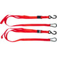 1" X 6' Tie Down Red 2/Pk