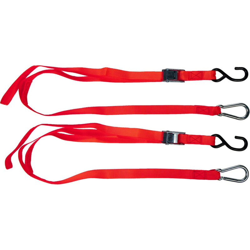 Fire Power 1" X 6' Tie Down Red 2/Pk