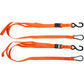 1" X 6' Tie Down Orange 2/Pk