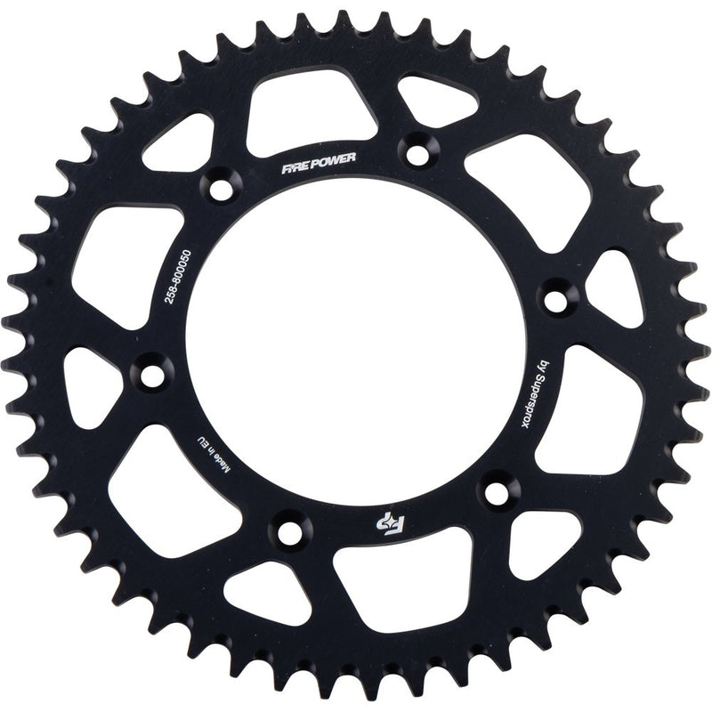 Fire Power Rear Sprocket Aluminum 50t Blk