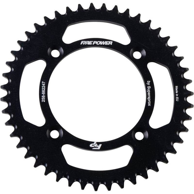 Fire Power Rear Sprocket Aluminum 47t Blk