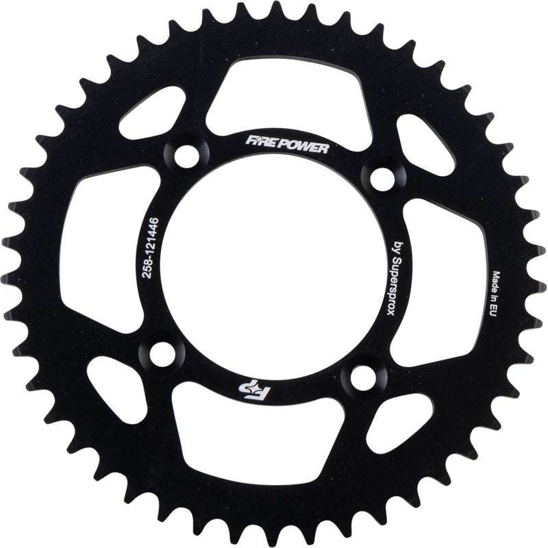Fire Power Rear Sprocket Aluminum 46t Blk