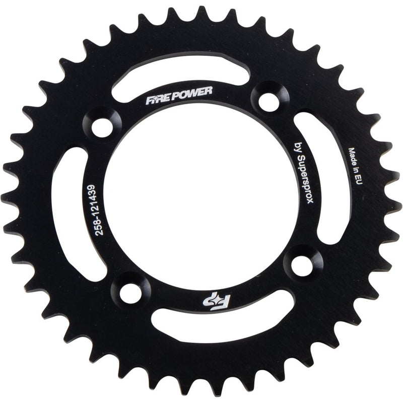 Fire Power Rear Sprocket Aluminum 39t Blk
