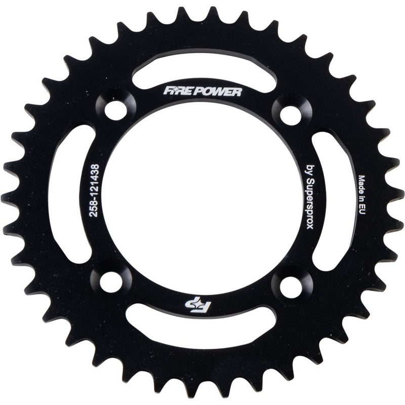 Fire Power Rear Sprocket Aluminum 38t Blk