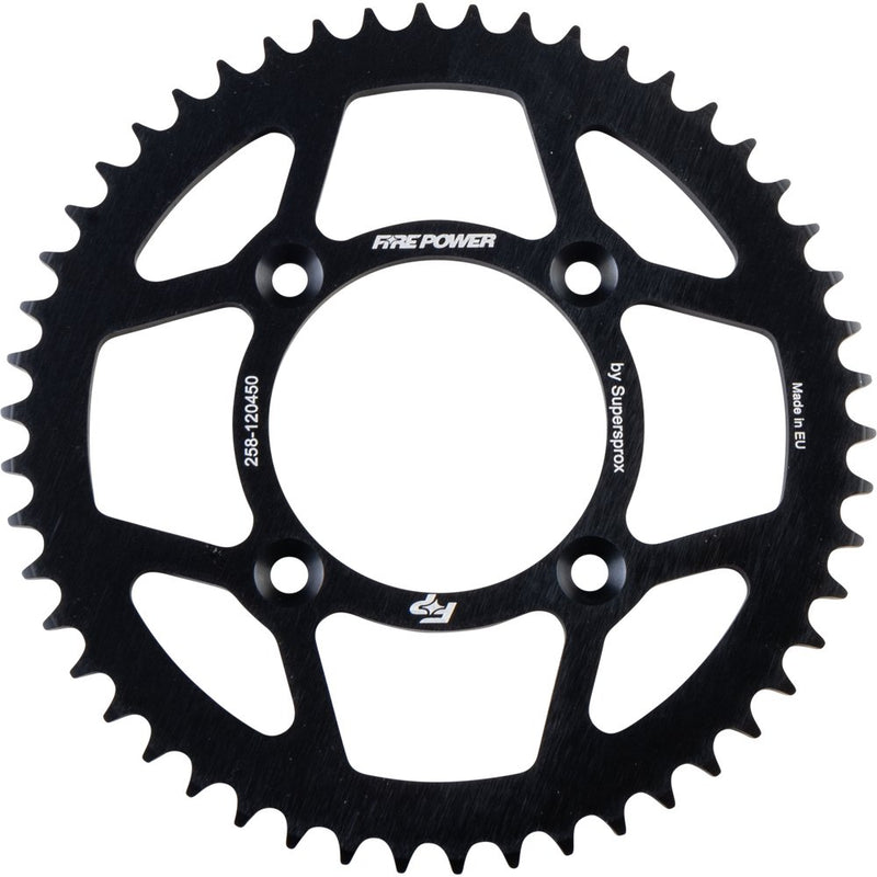 Fire Power Rear Sprocket Aluminum 50t Blk
